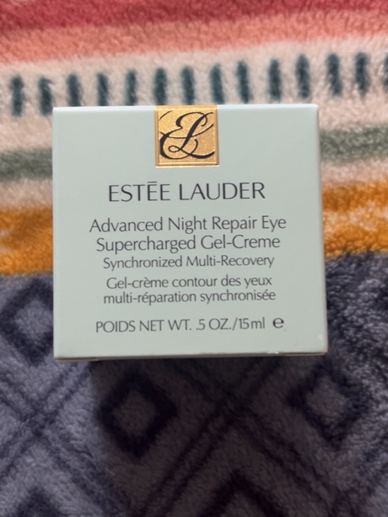 Estee Lauder Other - Estée Lauder Advanced Night Repair Eye Cream - Light Aqua with Gold Accents
